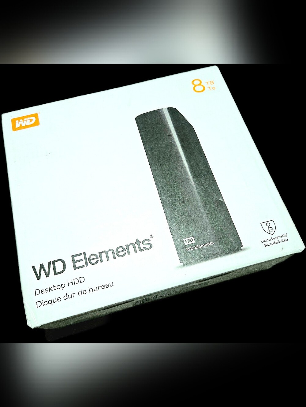 Element WD Elements External Drive Packaging - Black